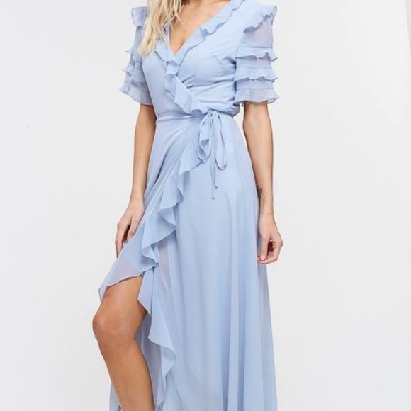 Dresses & Skirts - High Low Wrap Dress